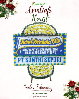 Papan Bunga Duka di Sindang Laya