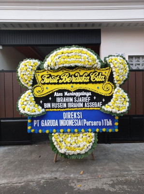 Papan Bunga Duka di Sindang Laya
