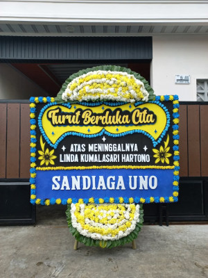 Papan Bunga Duka di Sindang Laya